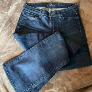 7 For all Mankind bootleg jeans